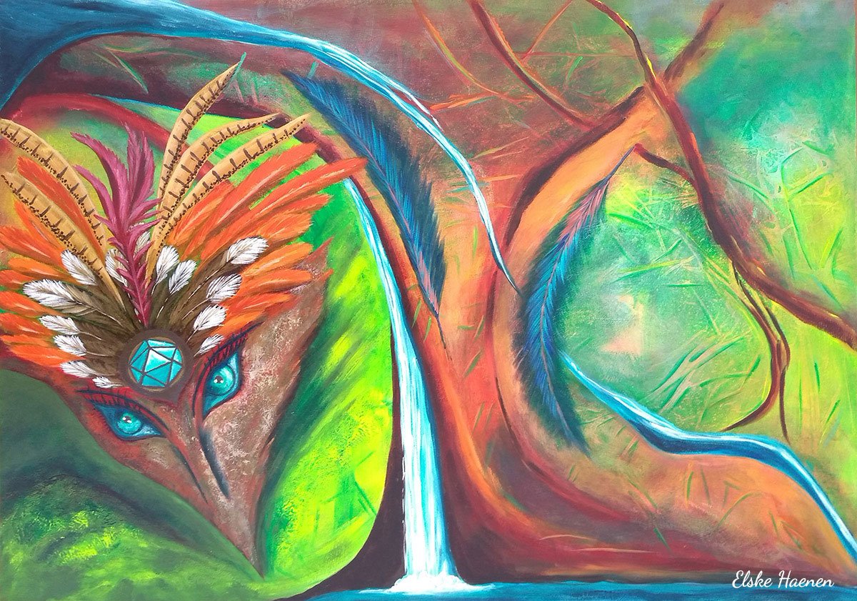 Abstract-schilderij-TribeVibe-Elske-Haenen-Full2